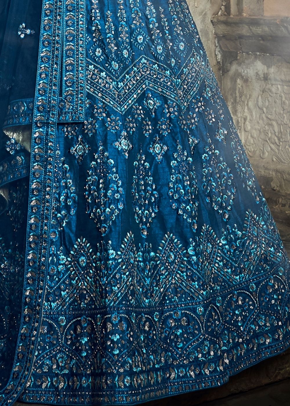 Blumine Art Silk Lehenga Choli