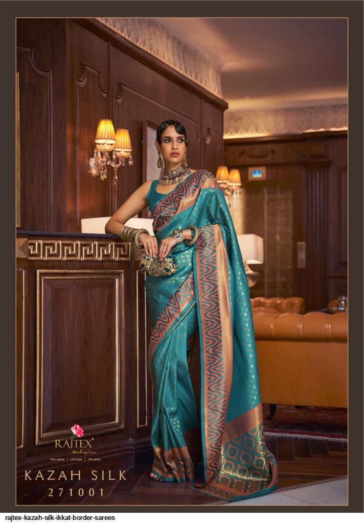 Spectra Green Woven Banarasi Silk saree