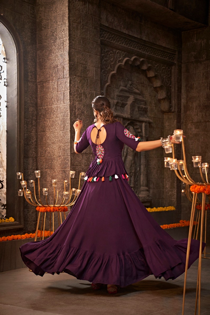 Livid Purple Lehenga Choli